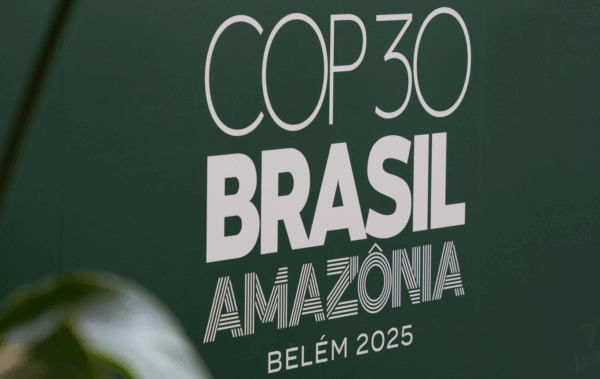 Foto of COP30 logo from SB62